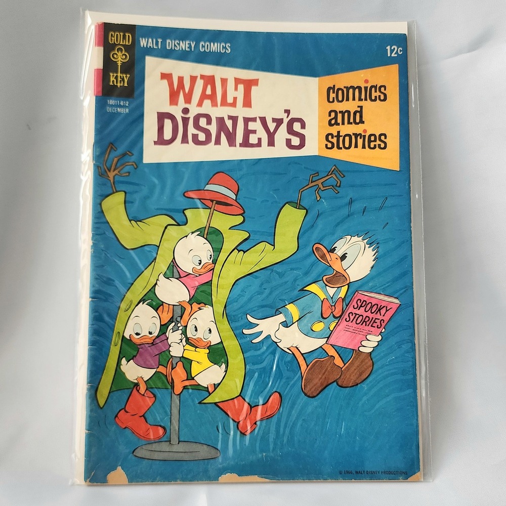 Walt Disneys Comics and Stories December 1966 Gold Key Vintage‎ Collectible